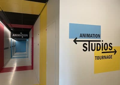 Studios tournage pédagogiques
