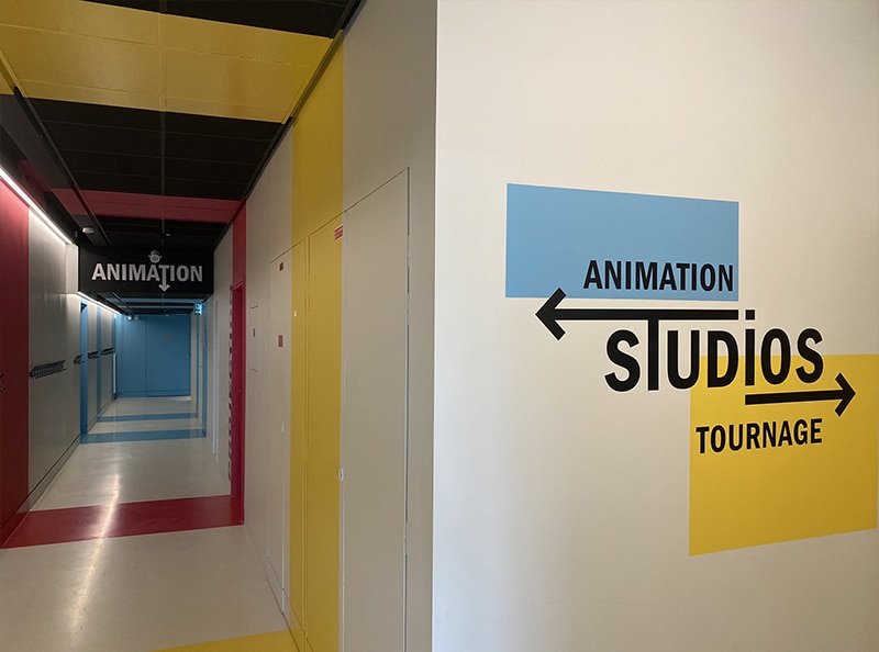 Studios tournage pédagogiques